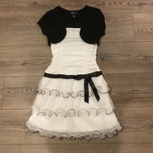 Girls Holiday dress size 10 BCX girl